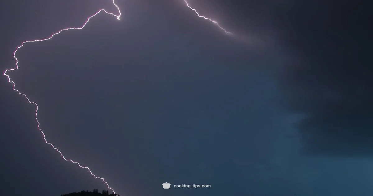 Lightning Safe Cooking - Cooking Tips