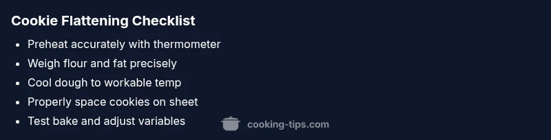 Checklist for troubleshooting cookie flattening
