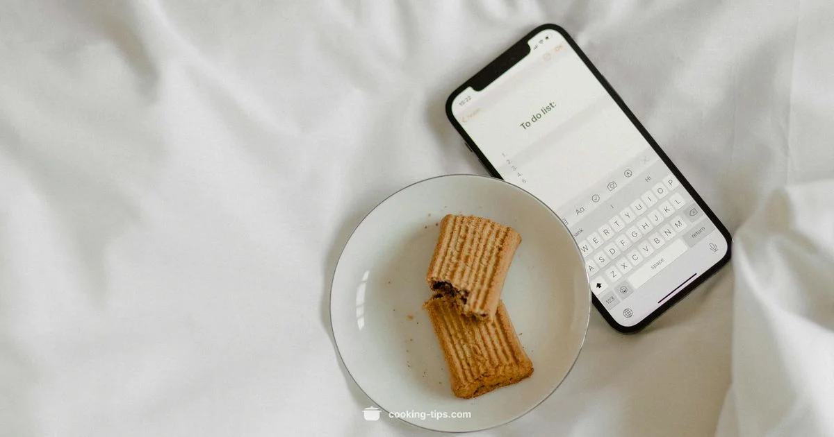 Cookies on Phone - Cooking Tips