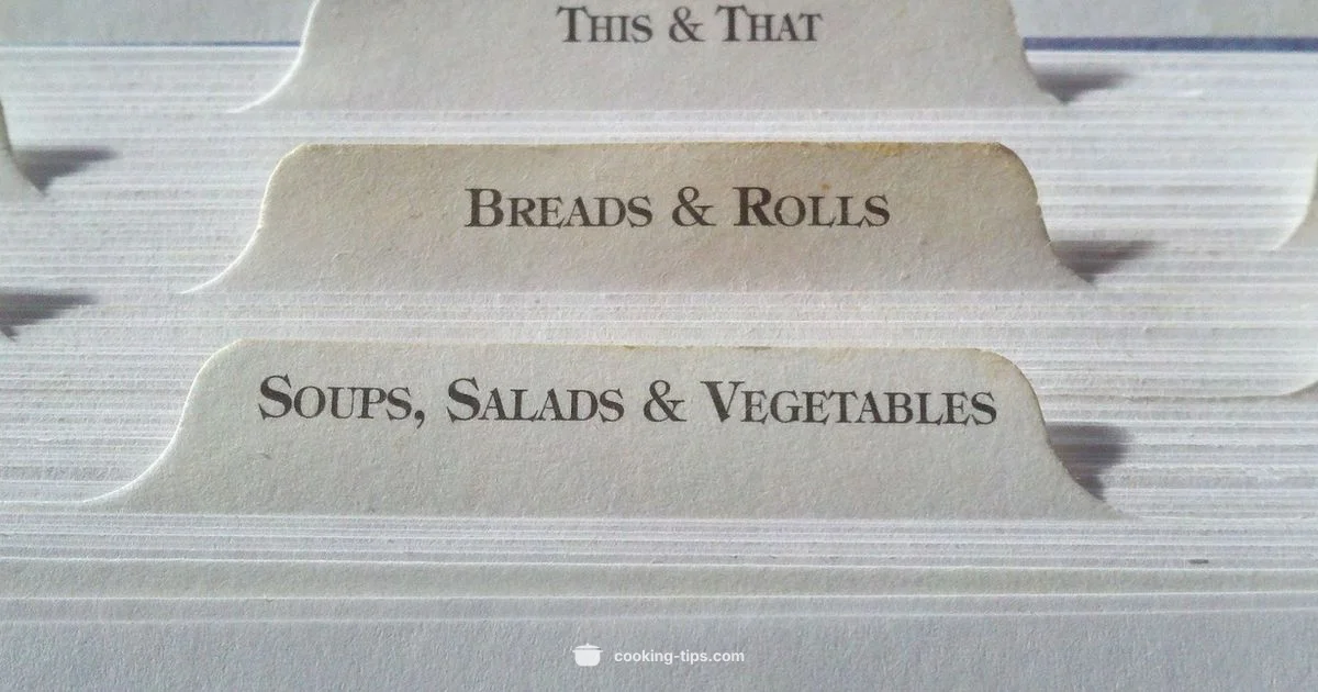 Cook Help Guide - Cooking Tips