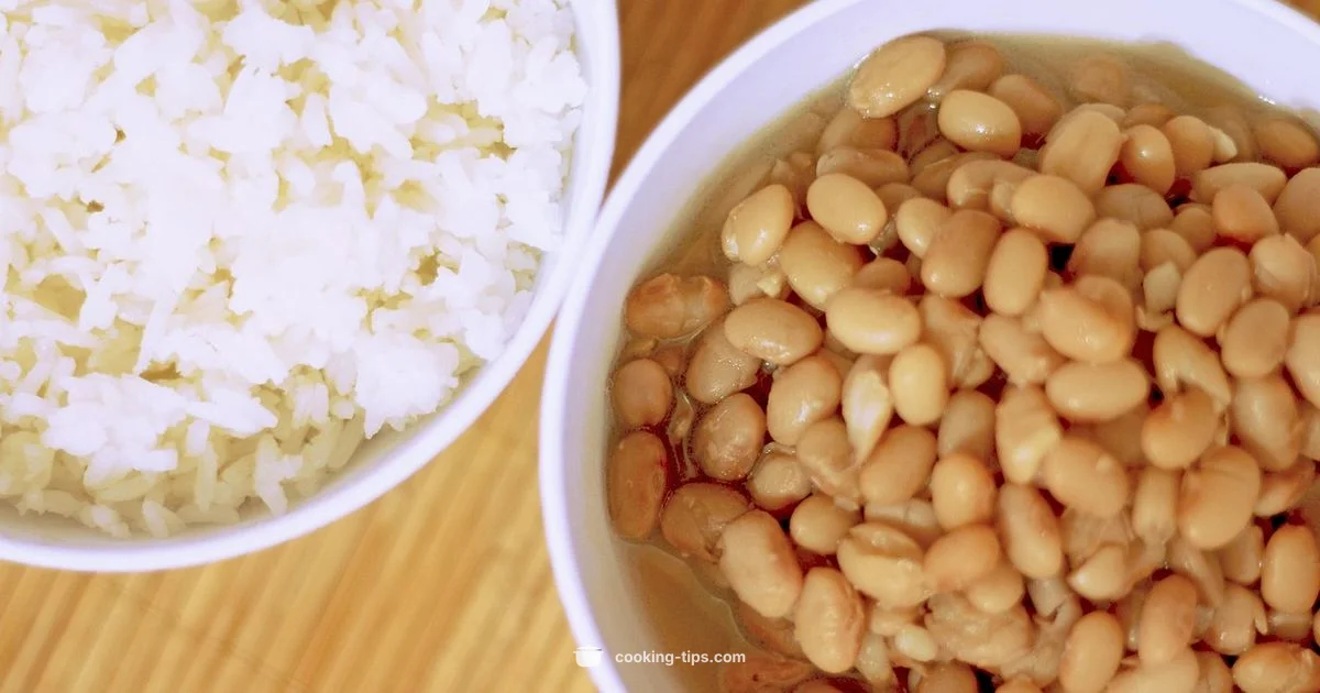 Beans in Rice Cooker - Cooking Tips